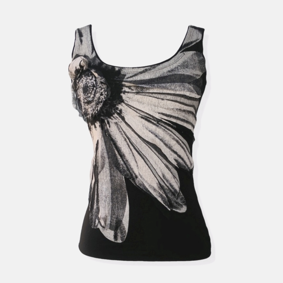 Nwt Isabel De Pedro Sunflower 3d Top